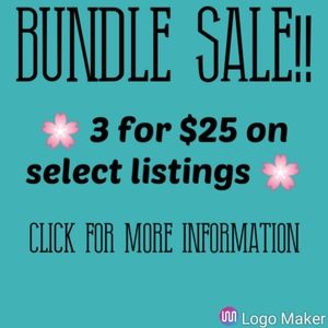 🌸3 for $25 SALE🌸